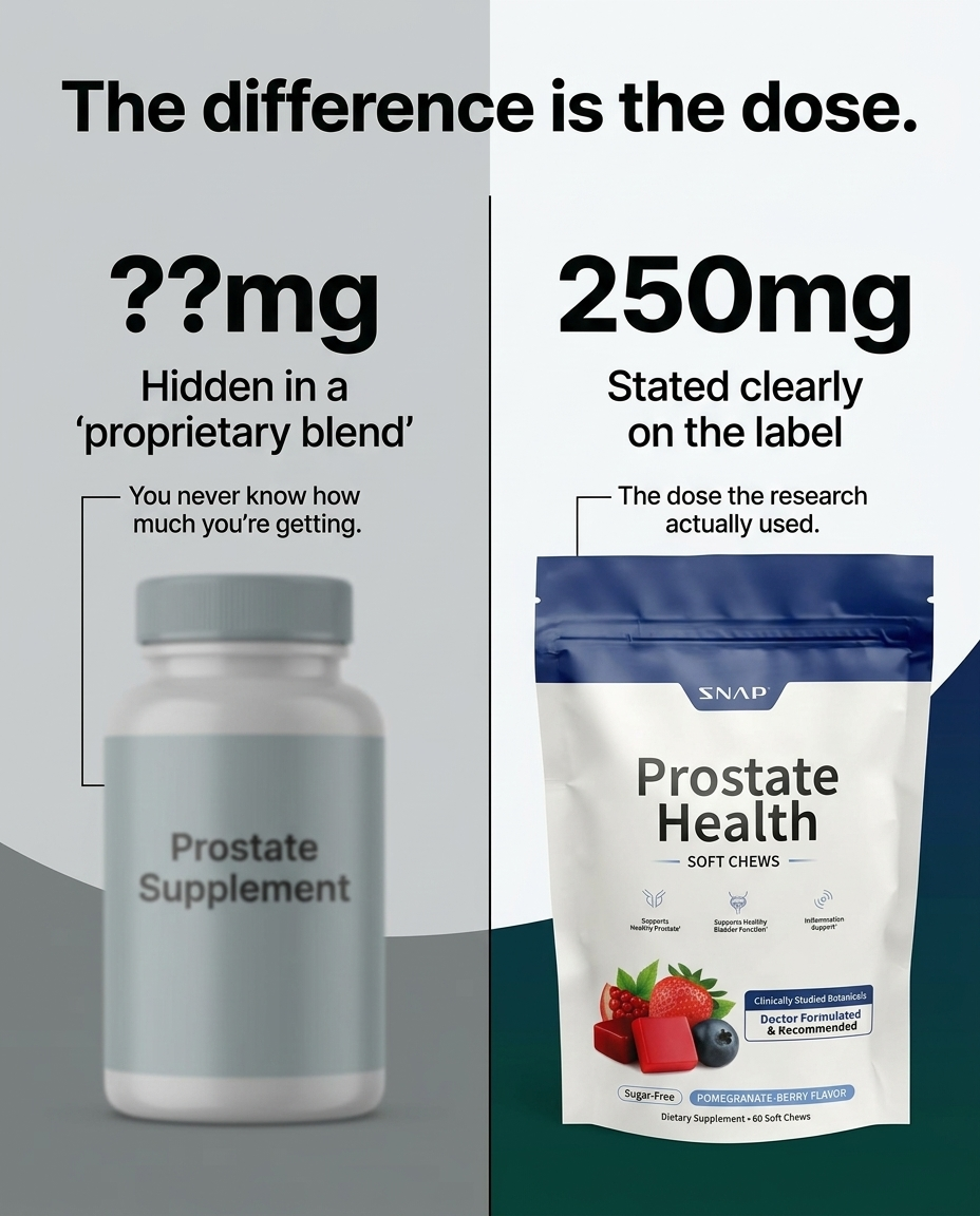 Dr. Jensen, MD Urology Facebook ad: Better Nights Start With Better Prostate Support