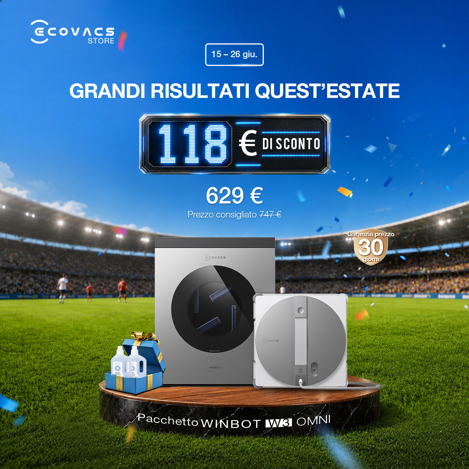 ECOVACS ROBOTICS Facebook ad