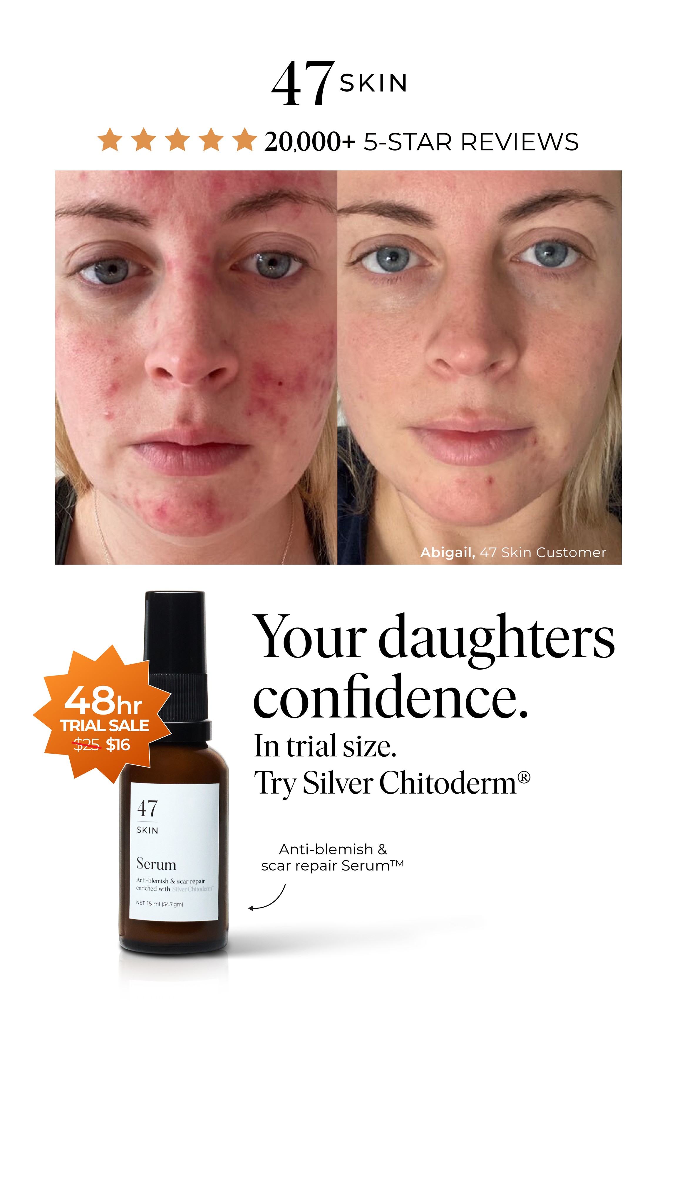 47Skin Facebook ad