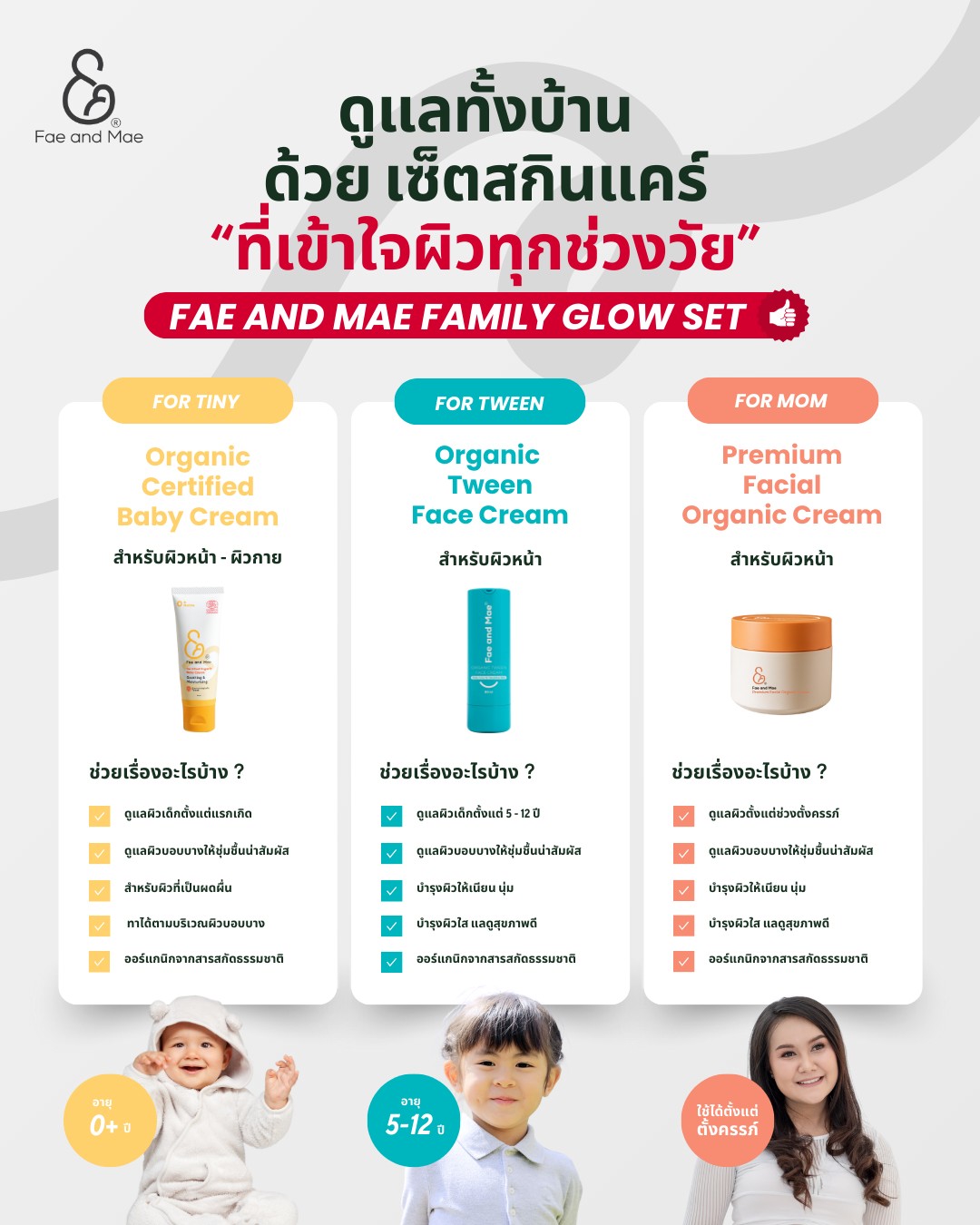 Fae&Mae Organics Baby Products เฟ แอนด์ เม ผลิตภัณฑ์ออร์แกนิคสำหรับเด็ก Facebook ad