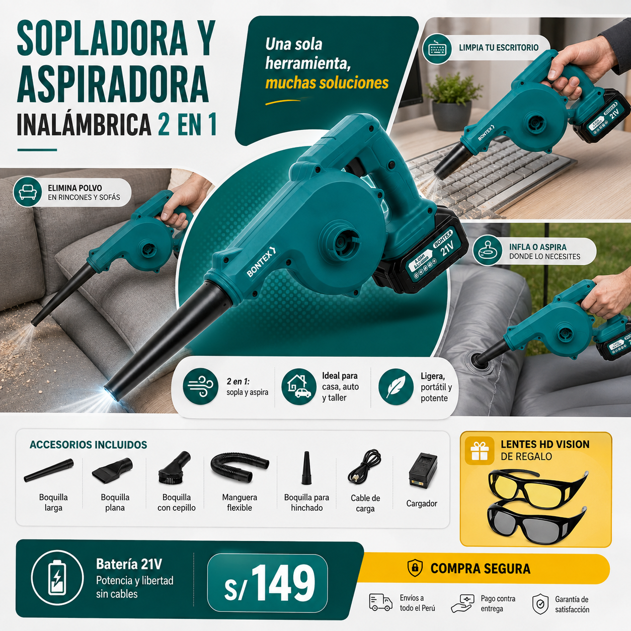 Konford Facebook ad: PRECIO DE LOCURA: Solo S/ 149