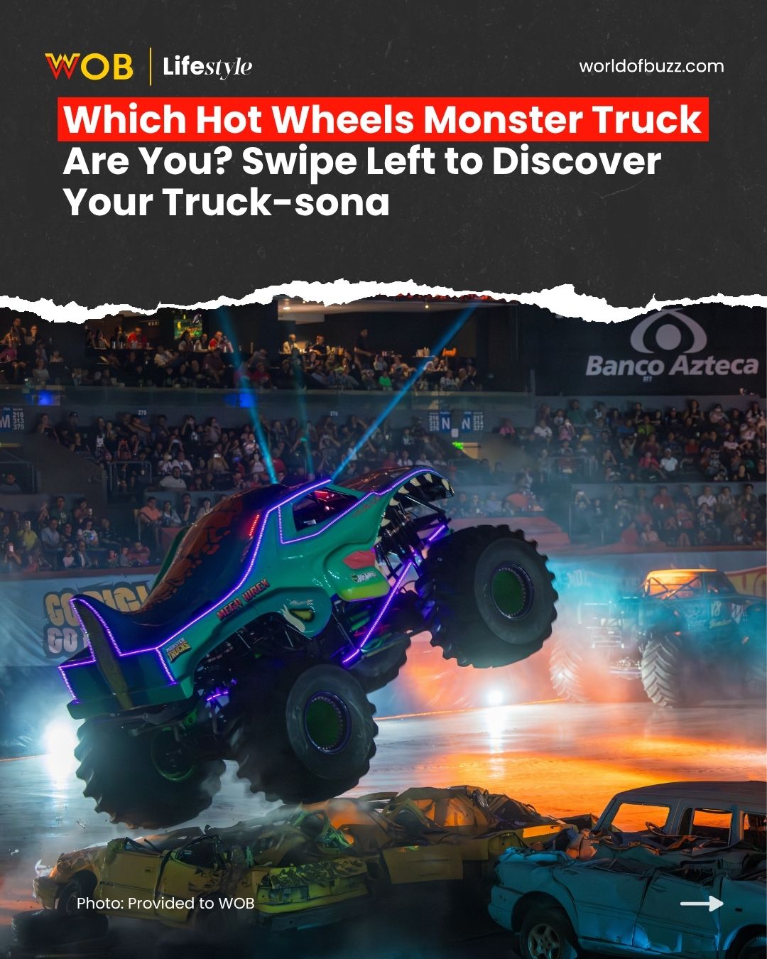 WORLD OF BUZZ Facebook ad