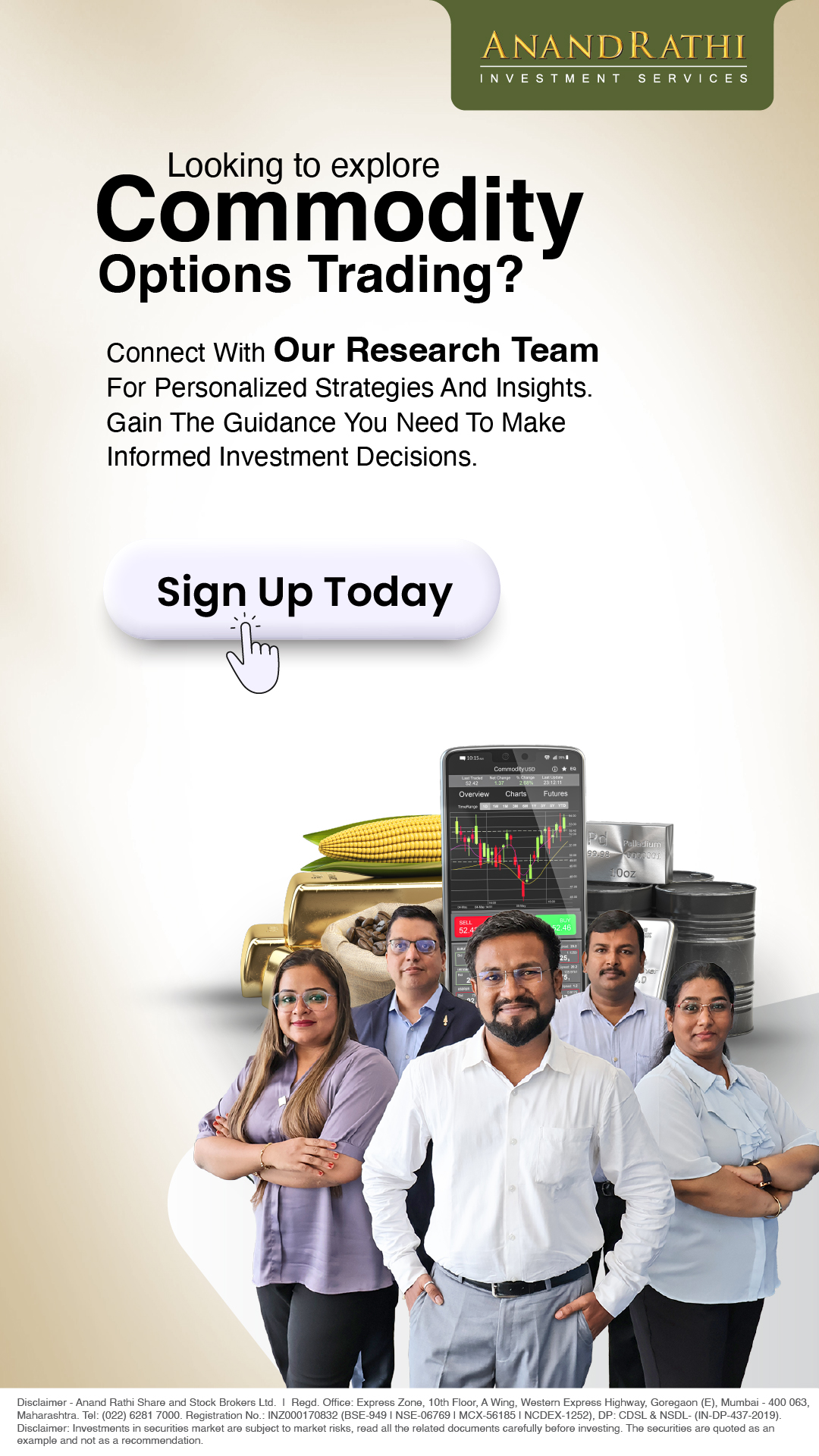 Anand Rathi Shares and Stock Brokers Limited Facebook ad