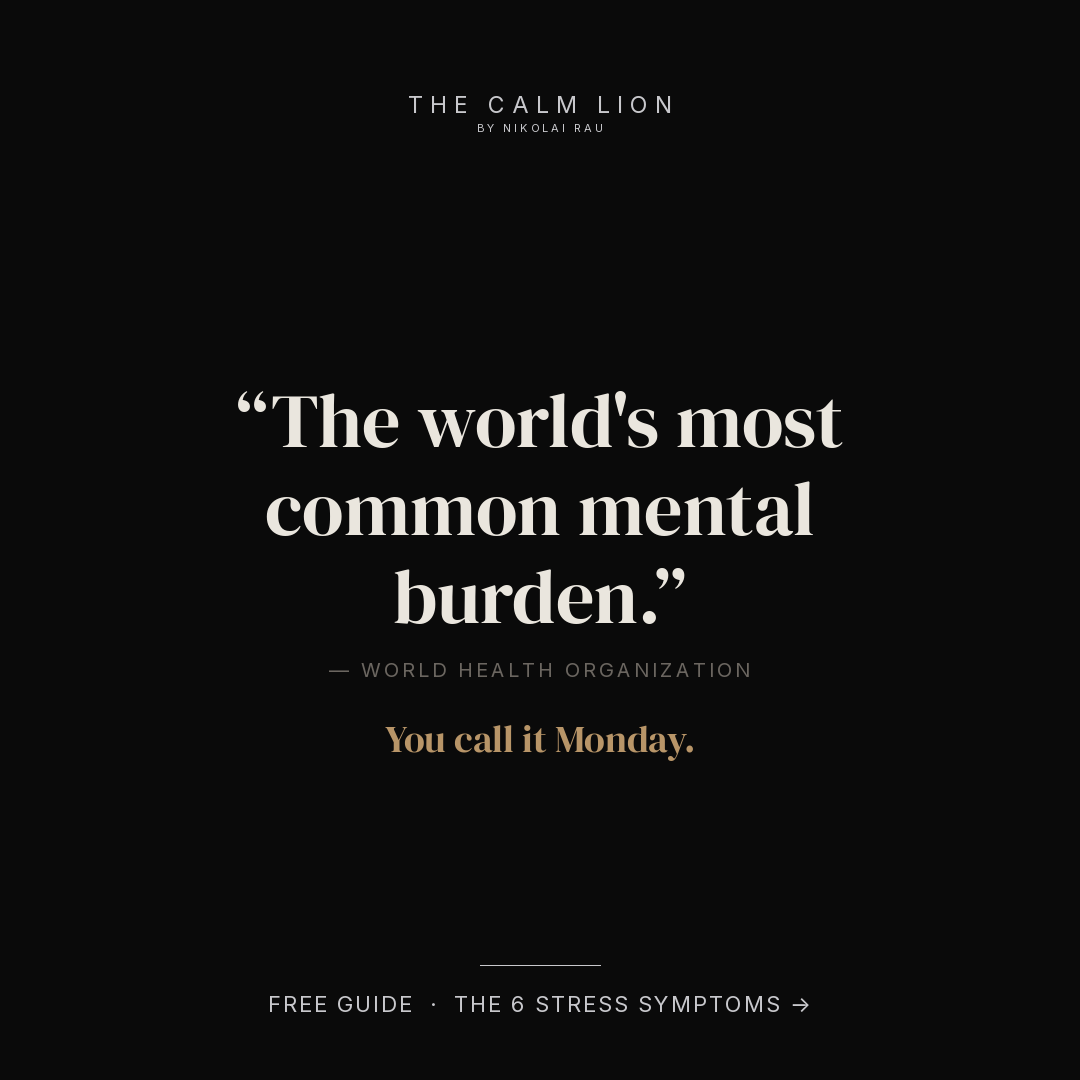 Thecalmlion Facebook ad