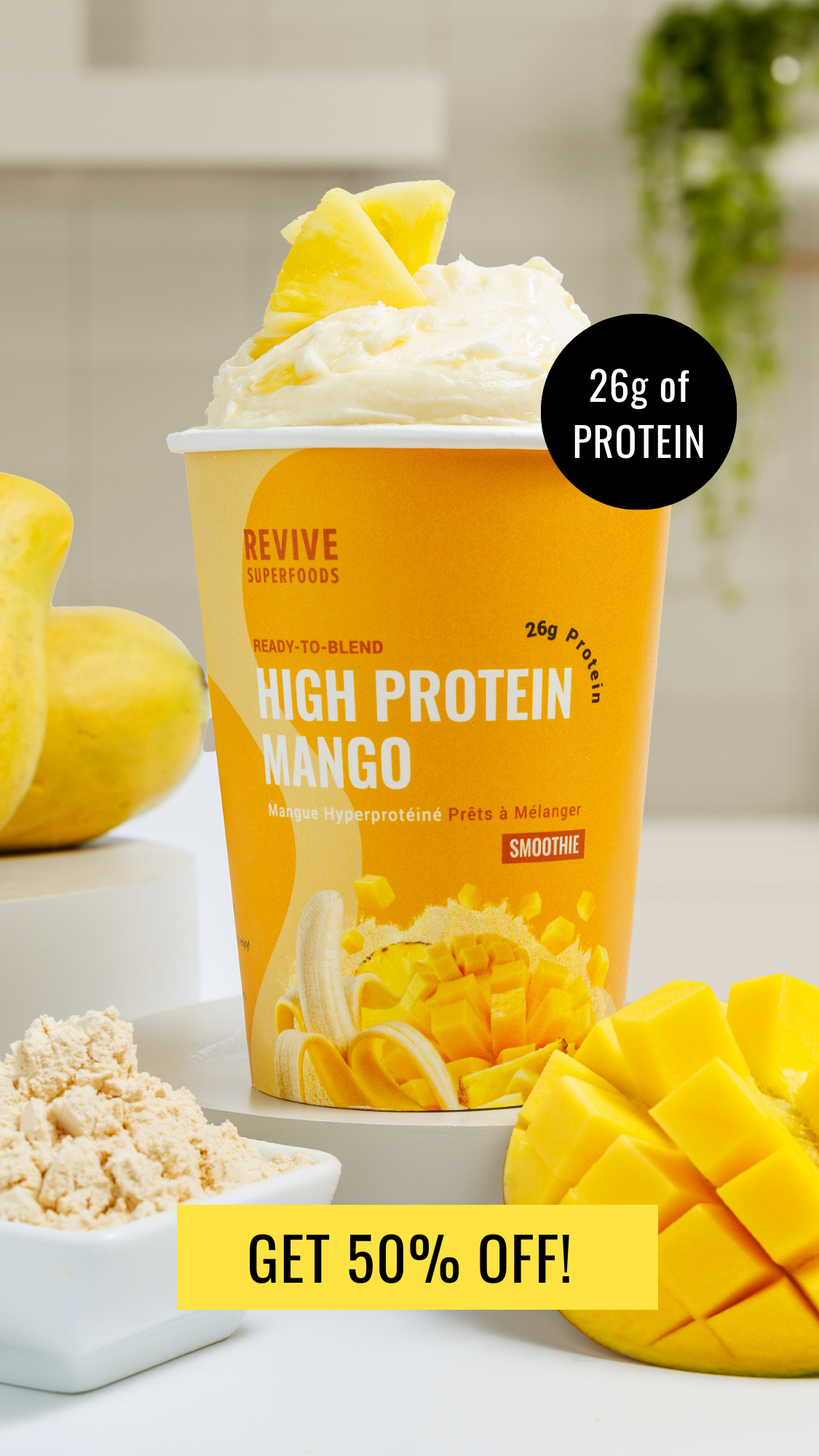 Revive Superfoods Facebook ad from May 16, 2025
