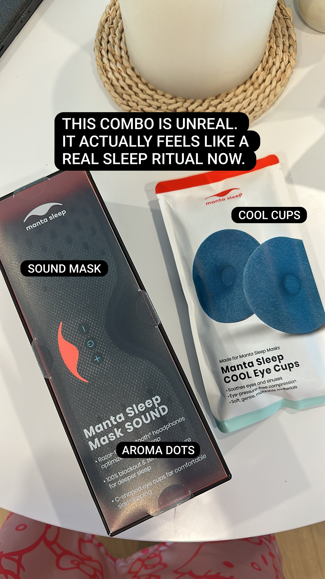 Manta Sleep Facebook ad