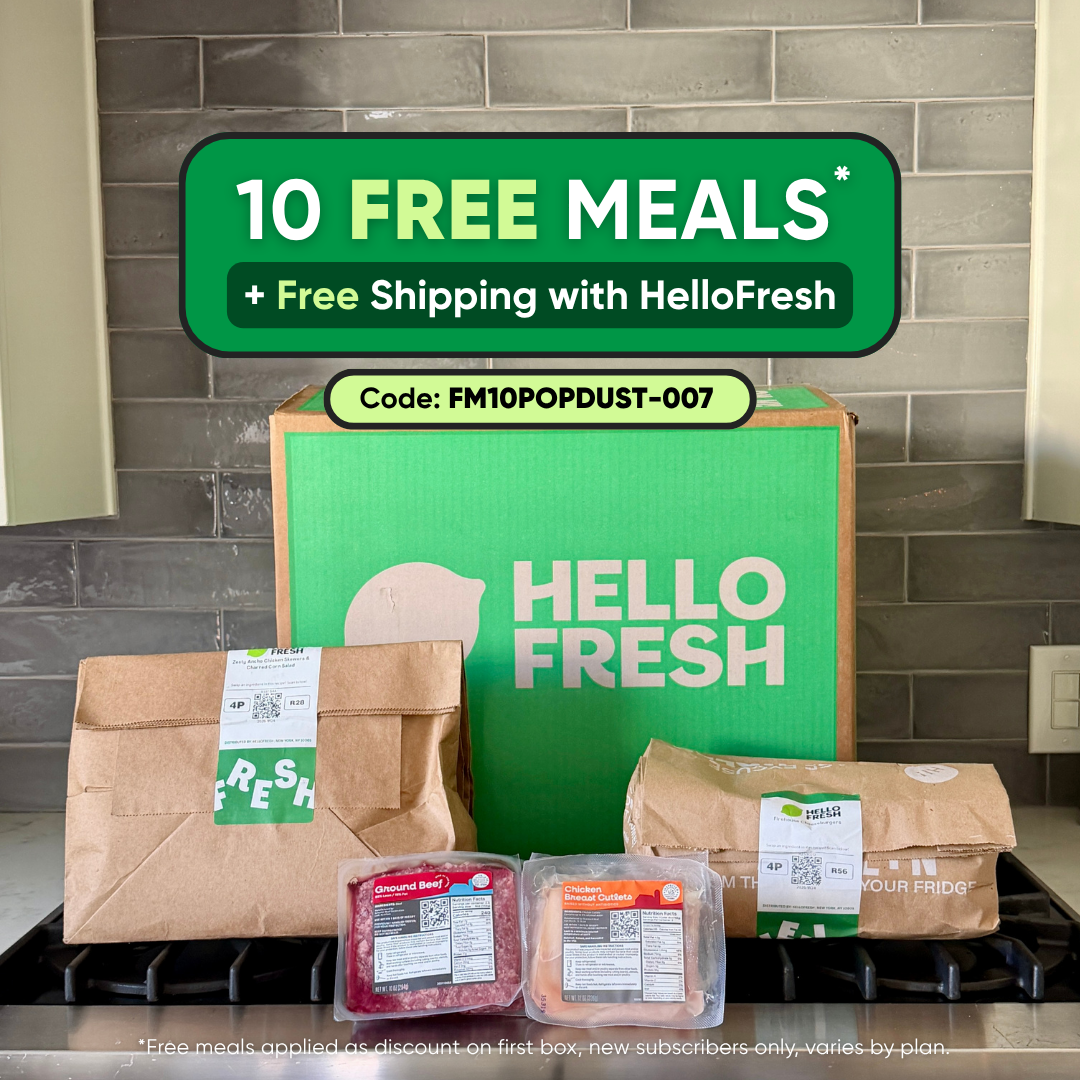 Popdust Facebook ad: Claim Your HelloFresh Discount Today