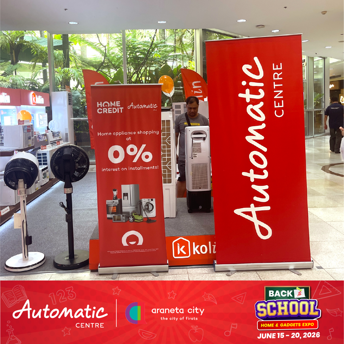 Automatic Centre Facebook ad