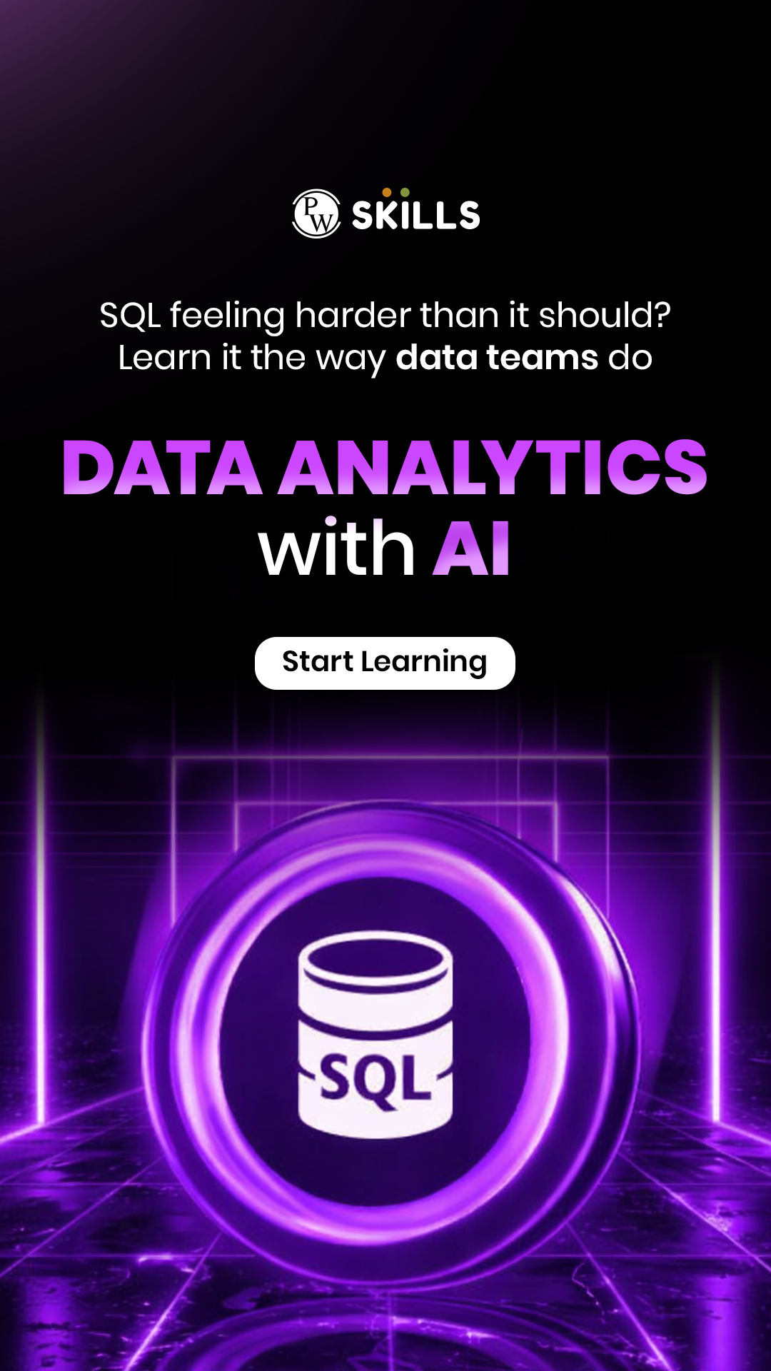 PW Skills Facebook ad