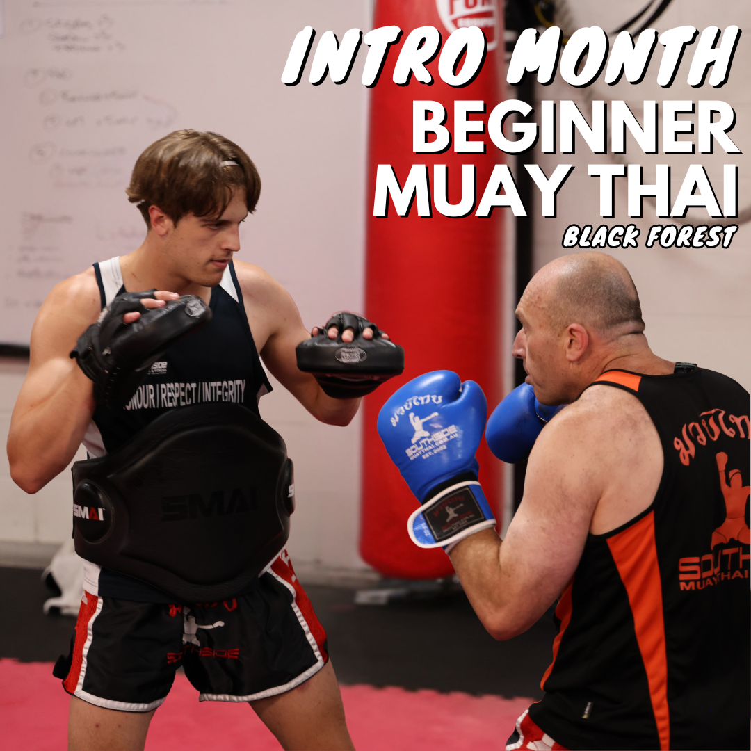Southside Muay Thai and Fitness Facebook ad: New Beginners Program