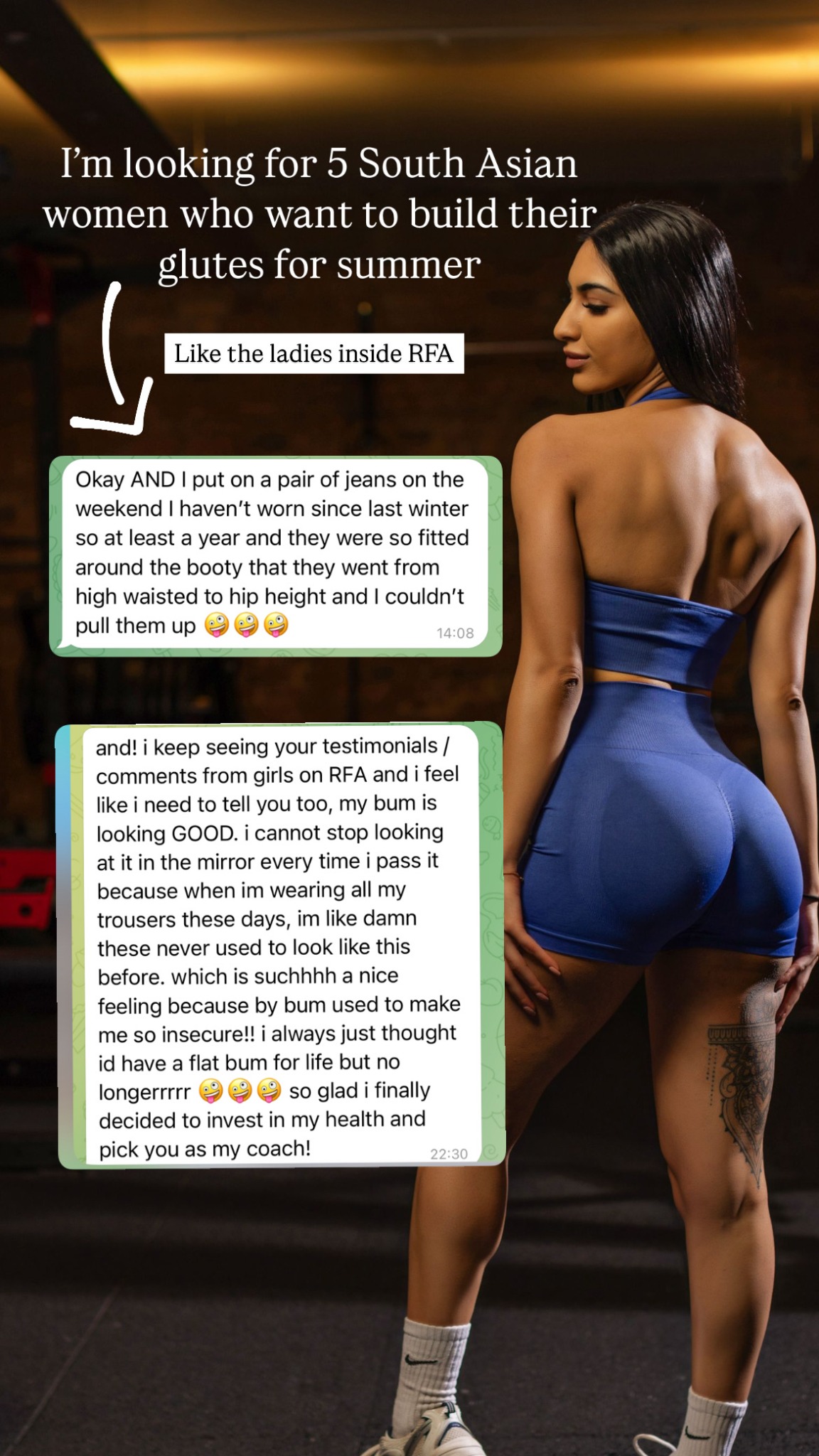ReshmaFitness Facebook ad: I'm looking for 5 South Asian Women to…