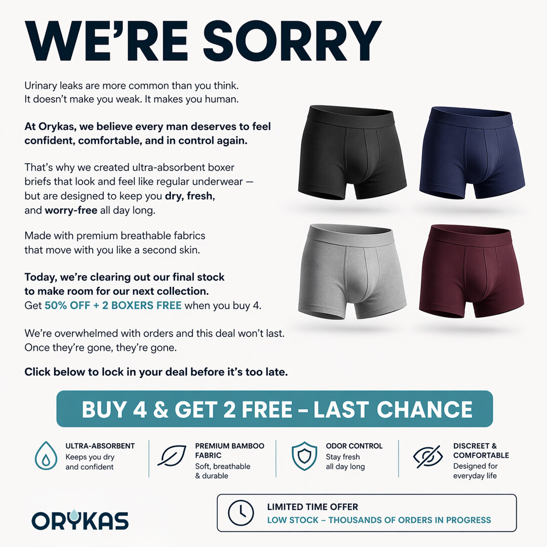 Orykas Facebook ad