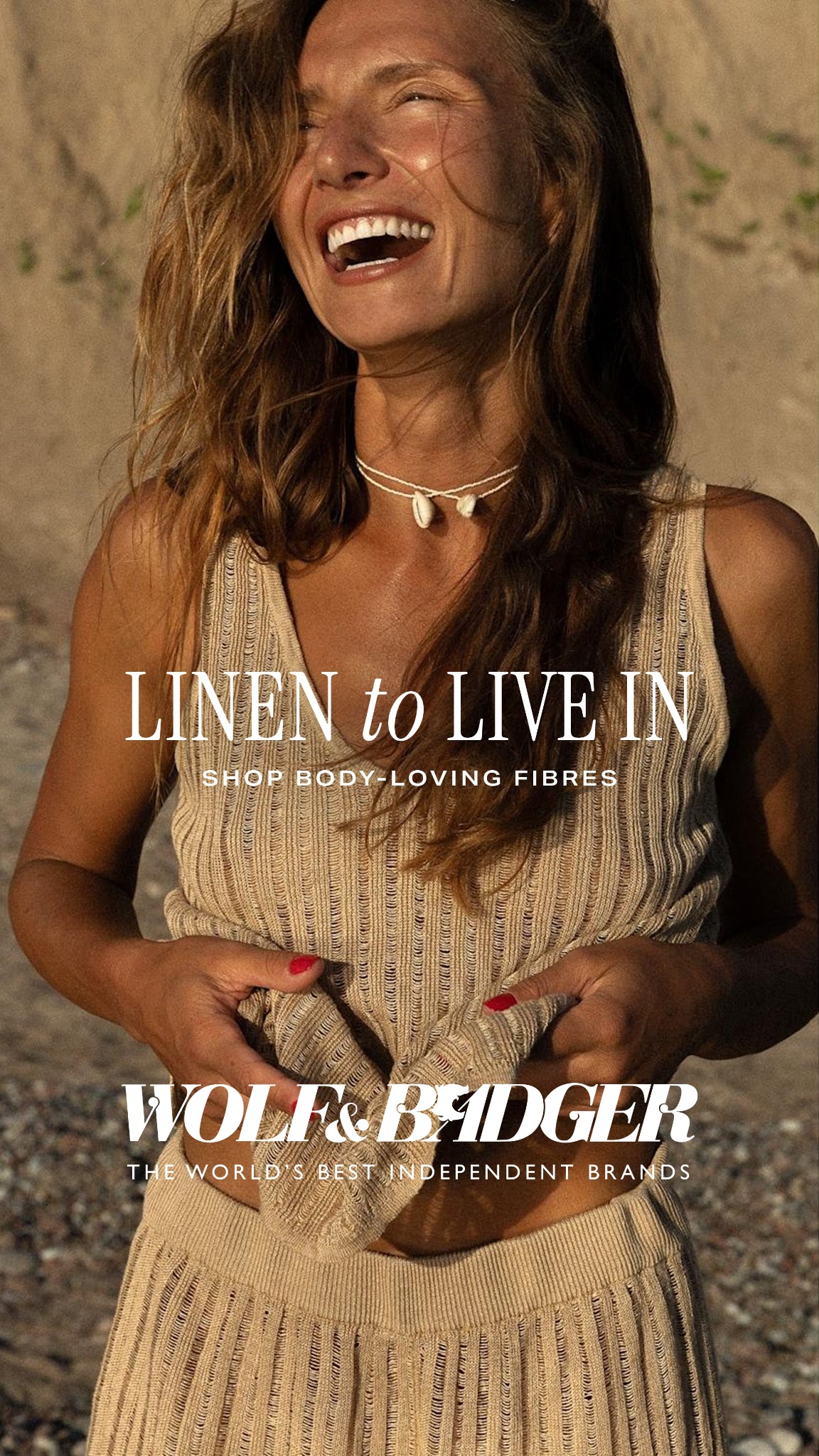 Wolf & Badger Facebook ad