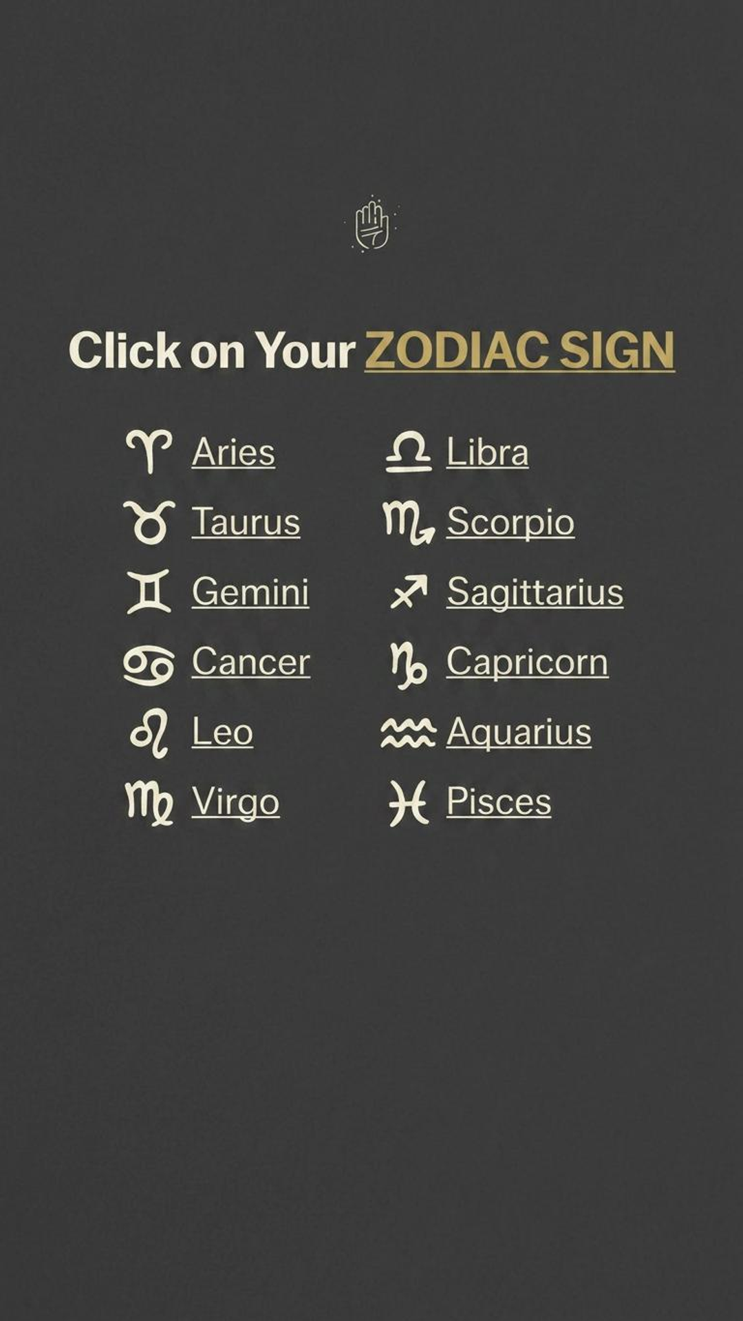 Zodiac Unveiled Daily Facebook ad