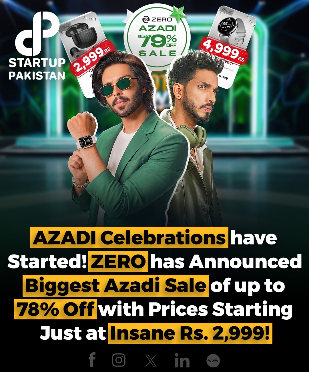 Startup Pakistan Facebook ad
