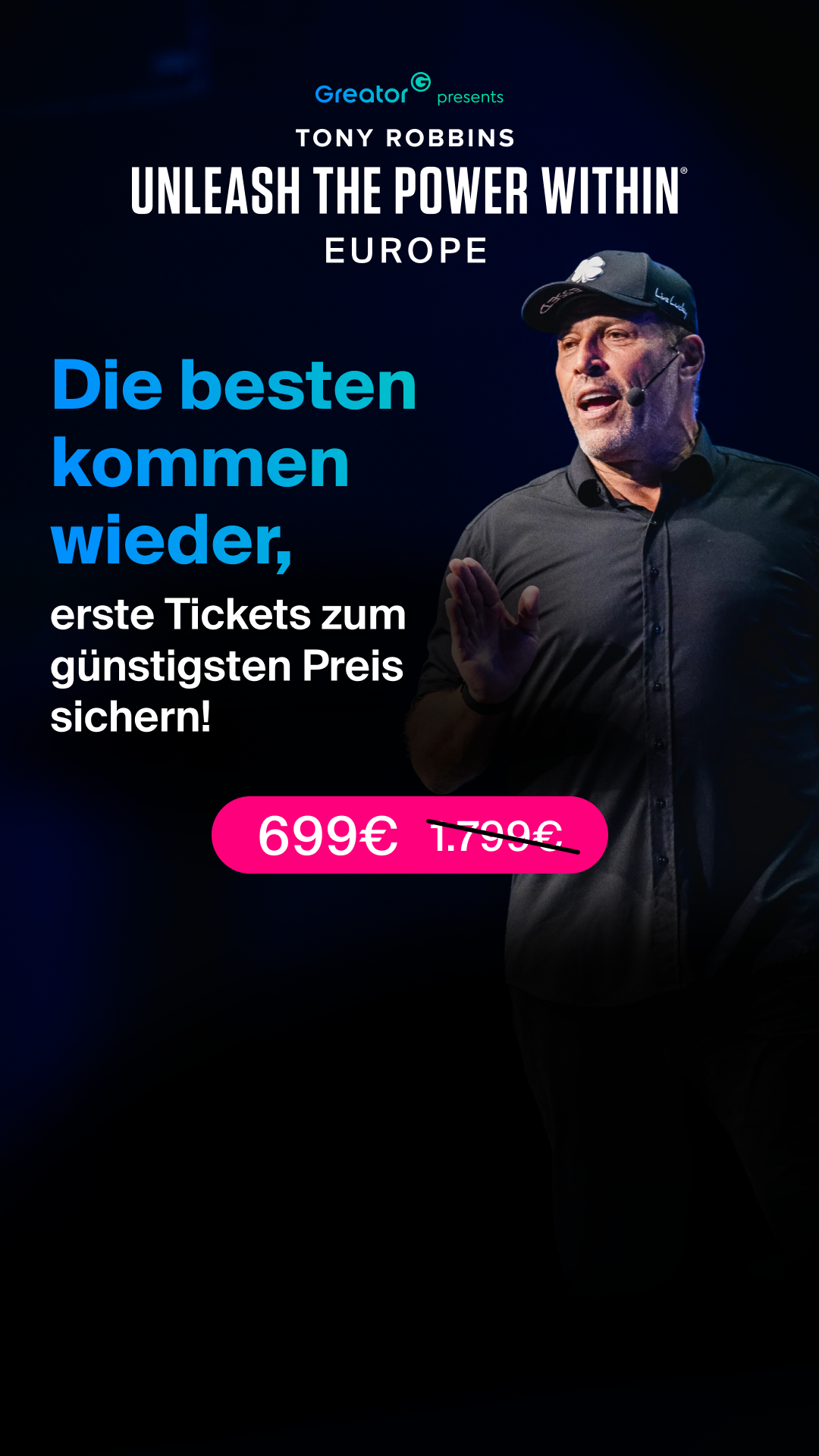 Greator Facebook ad