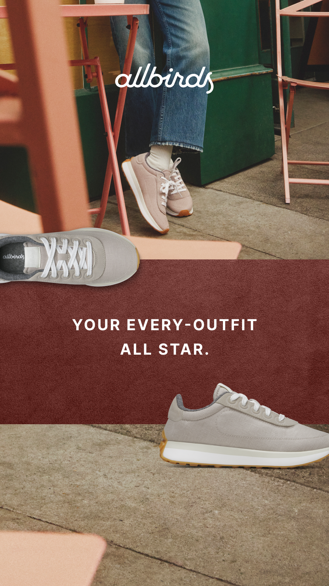 Allbirds Benelux Facebook ad