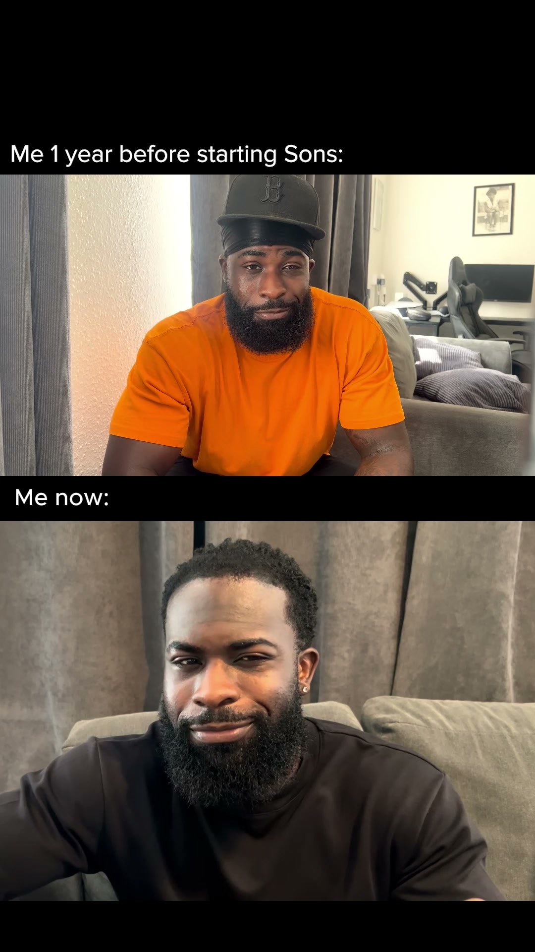Sons Facebook ad: Your hairline. Your call.