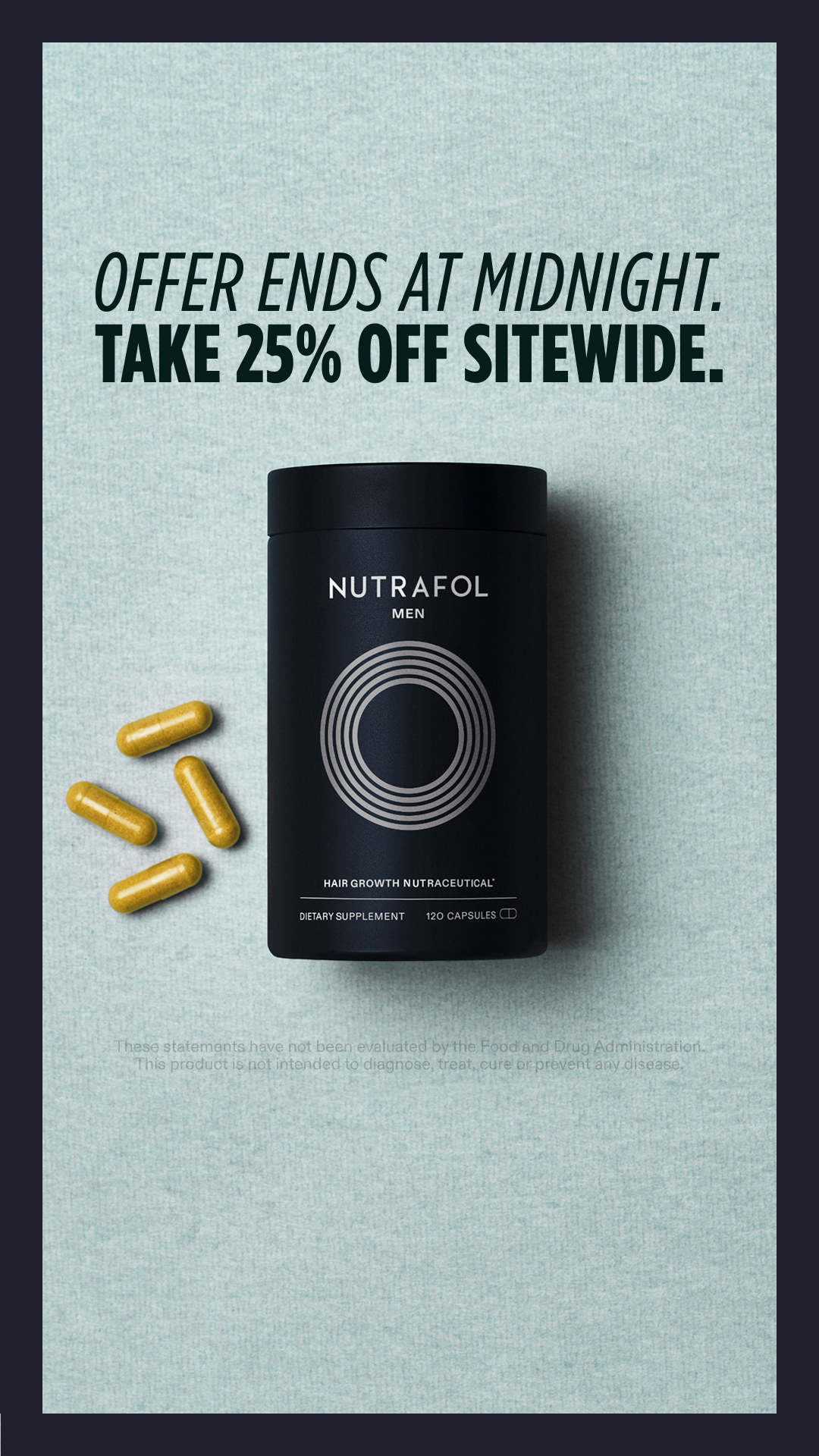 Nutrafol Men Facebook ad