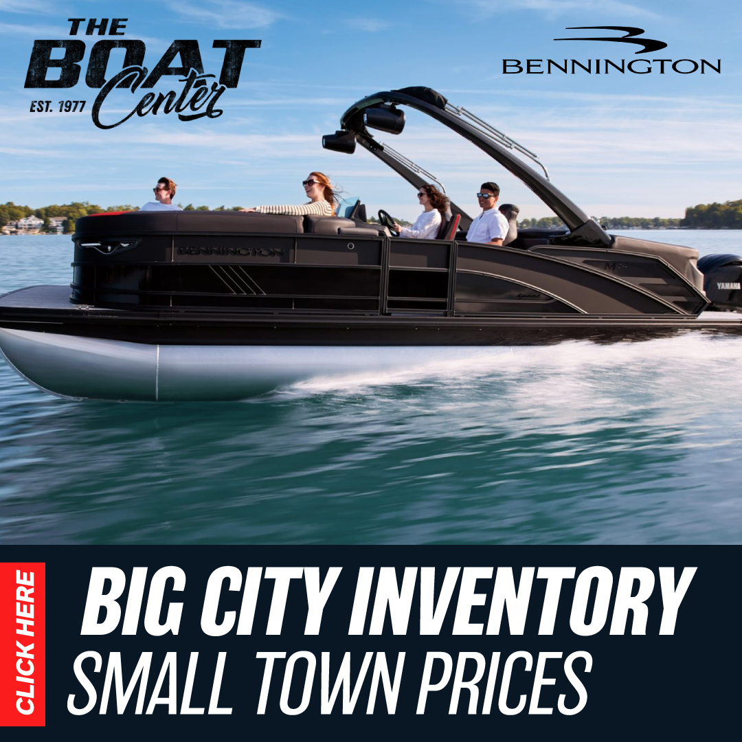 The Boat Center Facebook ad: Contact Us Today!
