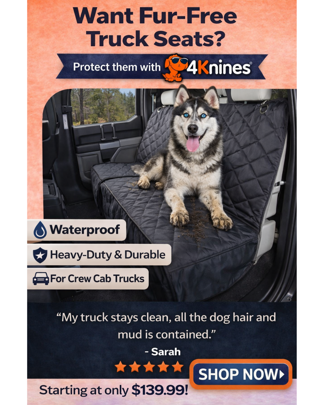 4Knines Facebook ad