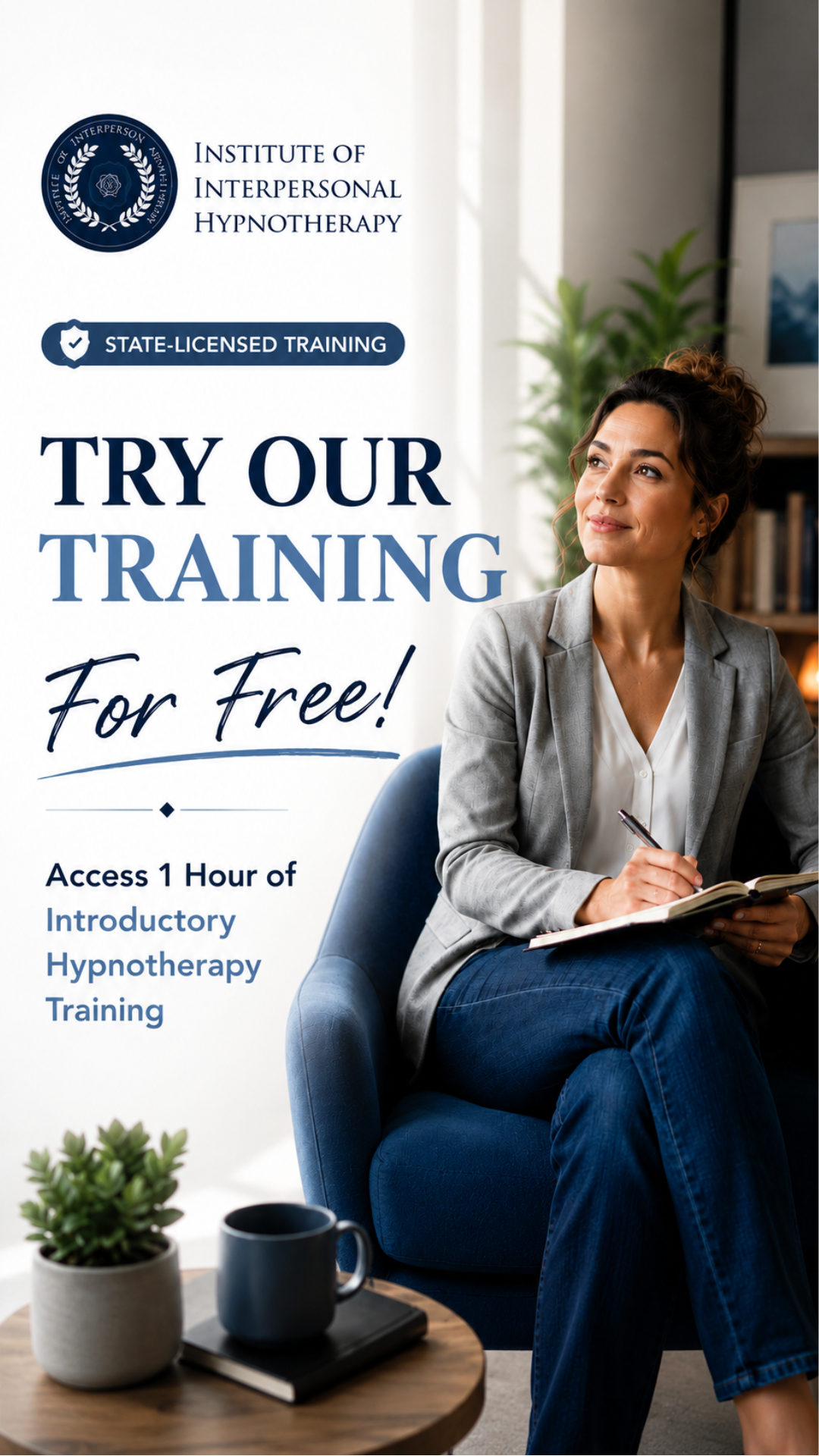 Institute of Interpersonal Hypnotherapy Facebook ad