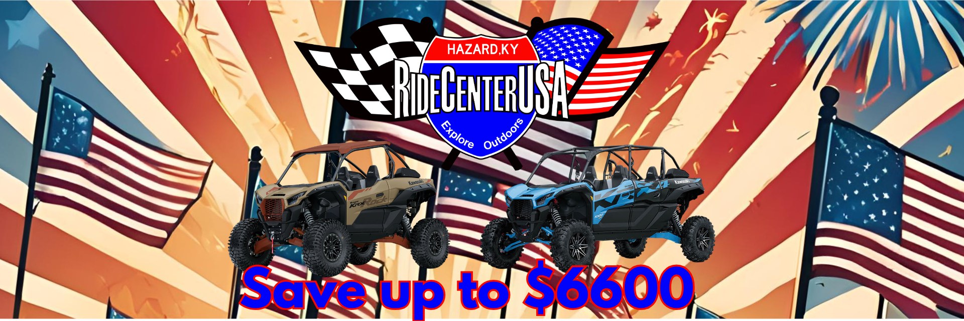 Ride Center USA Facebook ad: Ride Center USA | ATV, UTV, Motorcycle Dealer in Hazard KY