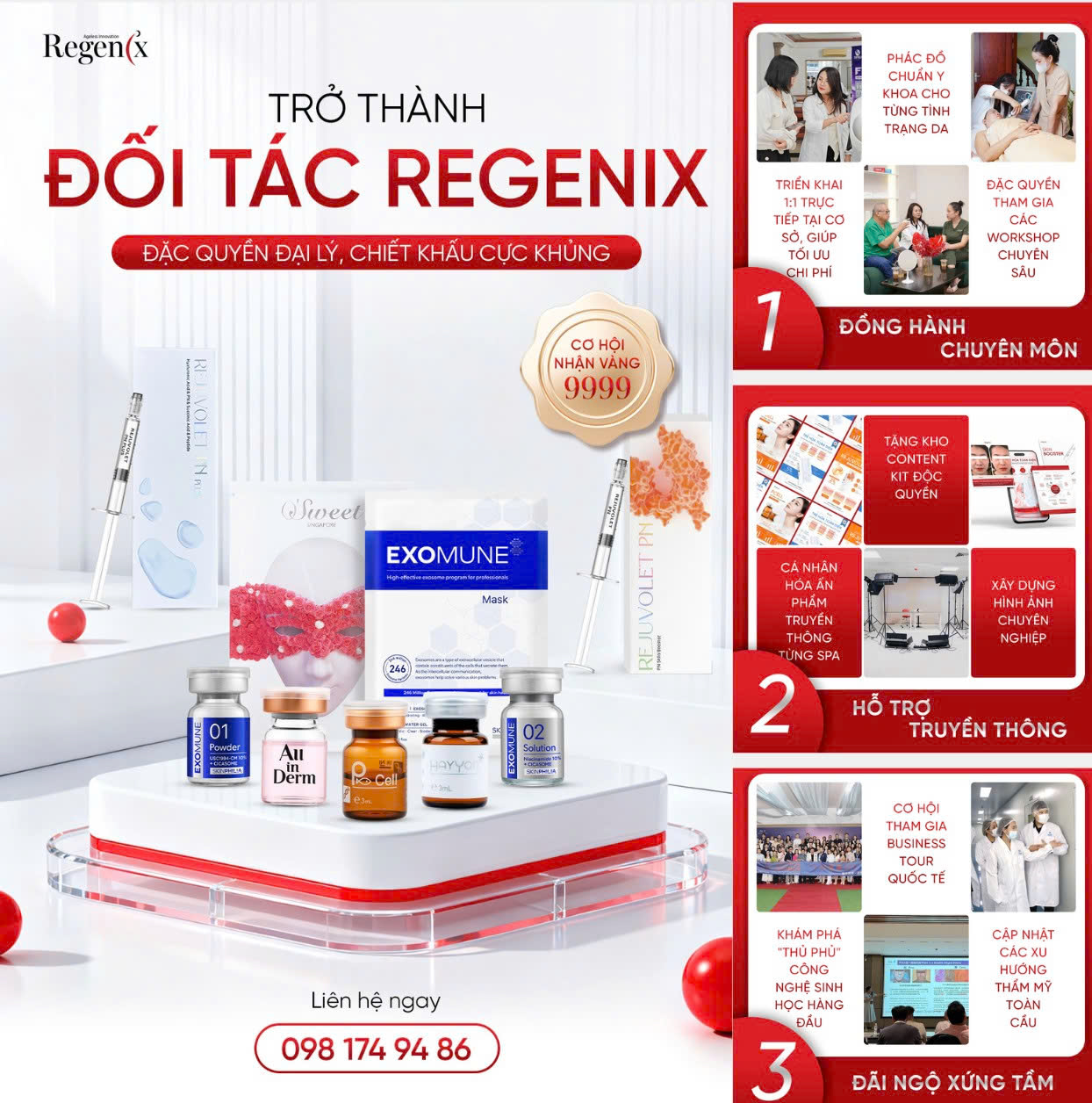 Regenix Vietnam Facebook ad: CHI PHÍ THẤP - GIÁ TRỊ CAO: MẢNH…