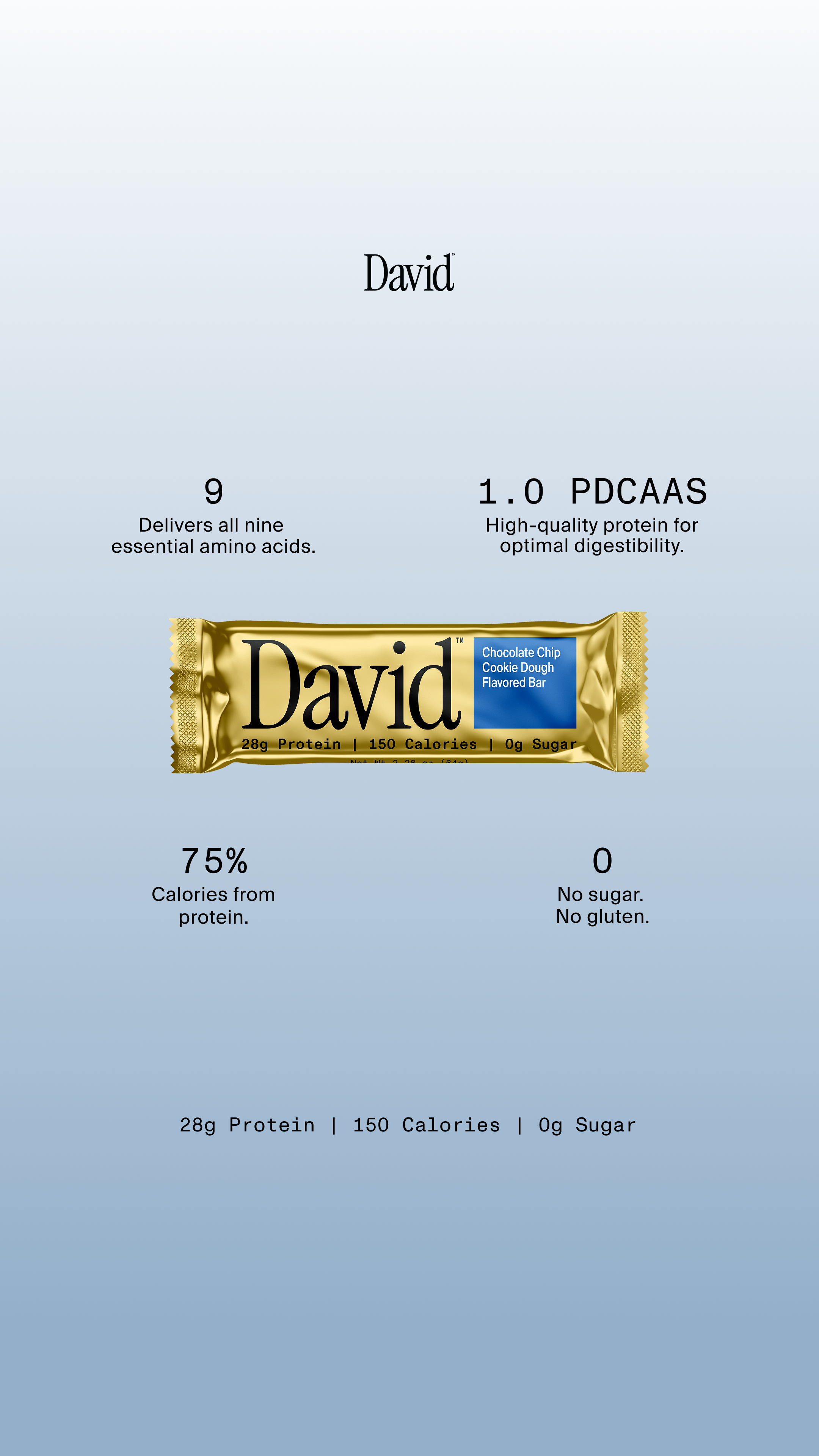 David Protein Facebook ad