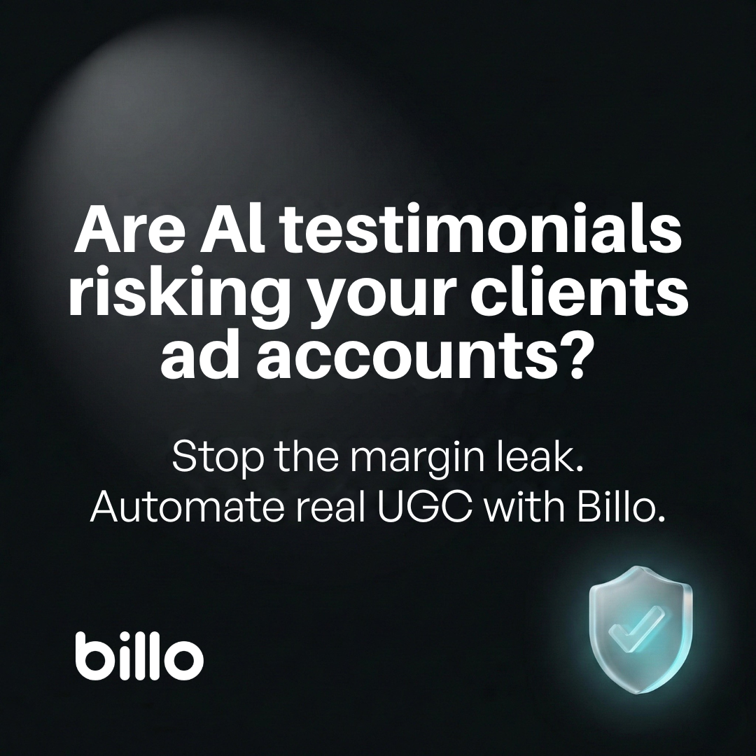 Billo Facebook ad