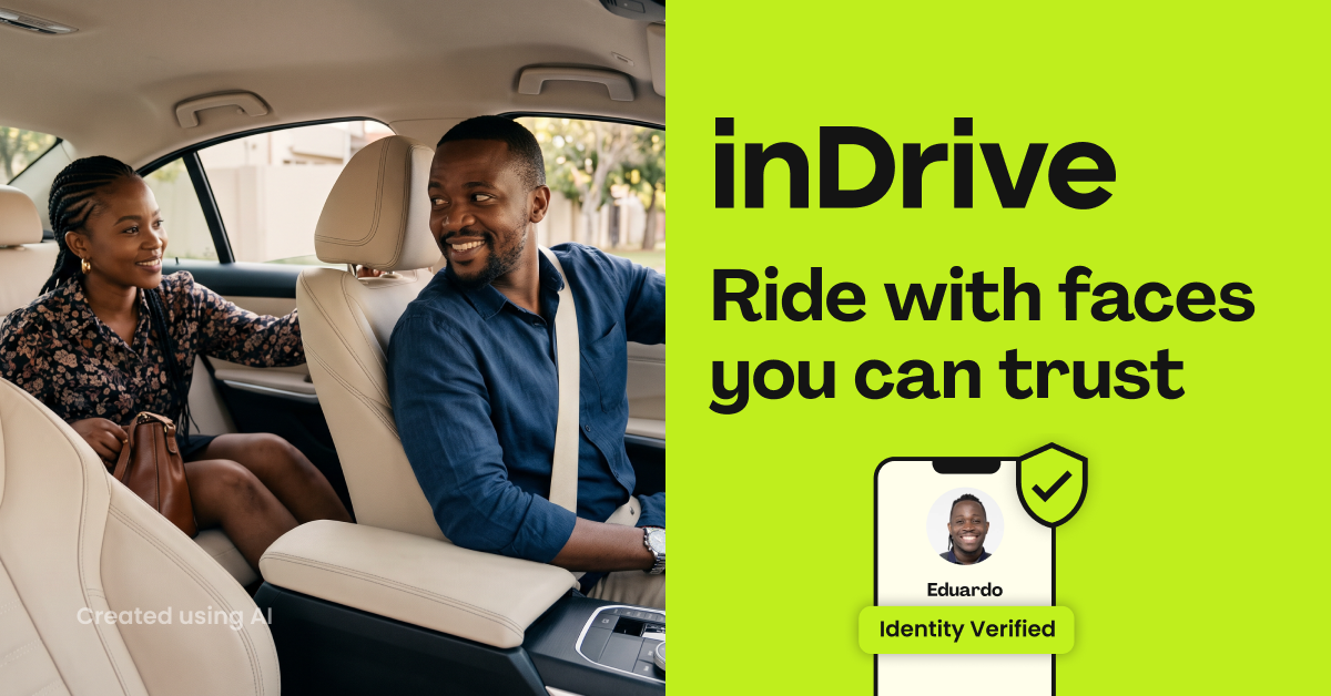 inDrive Facebook ad from Aug 7, 2026