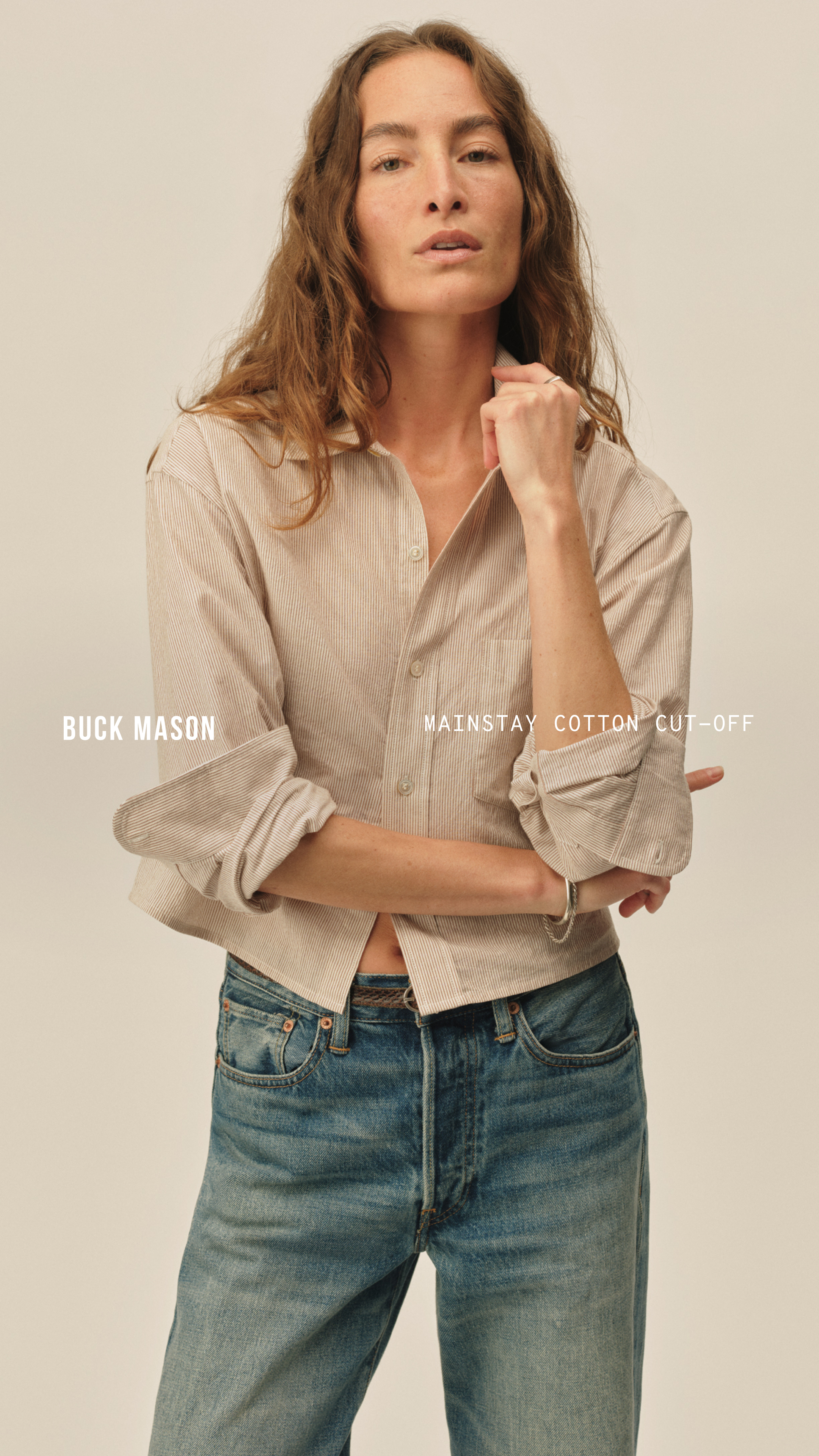 Buck Mason Women's Facebook ad