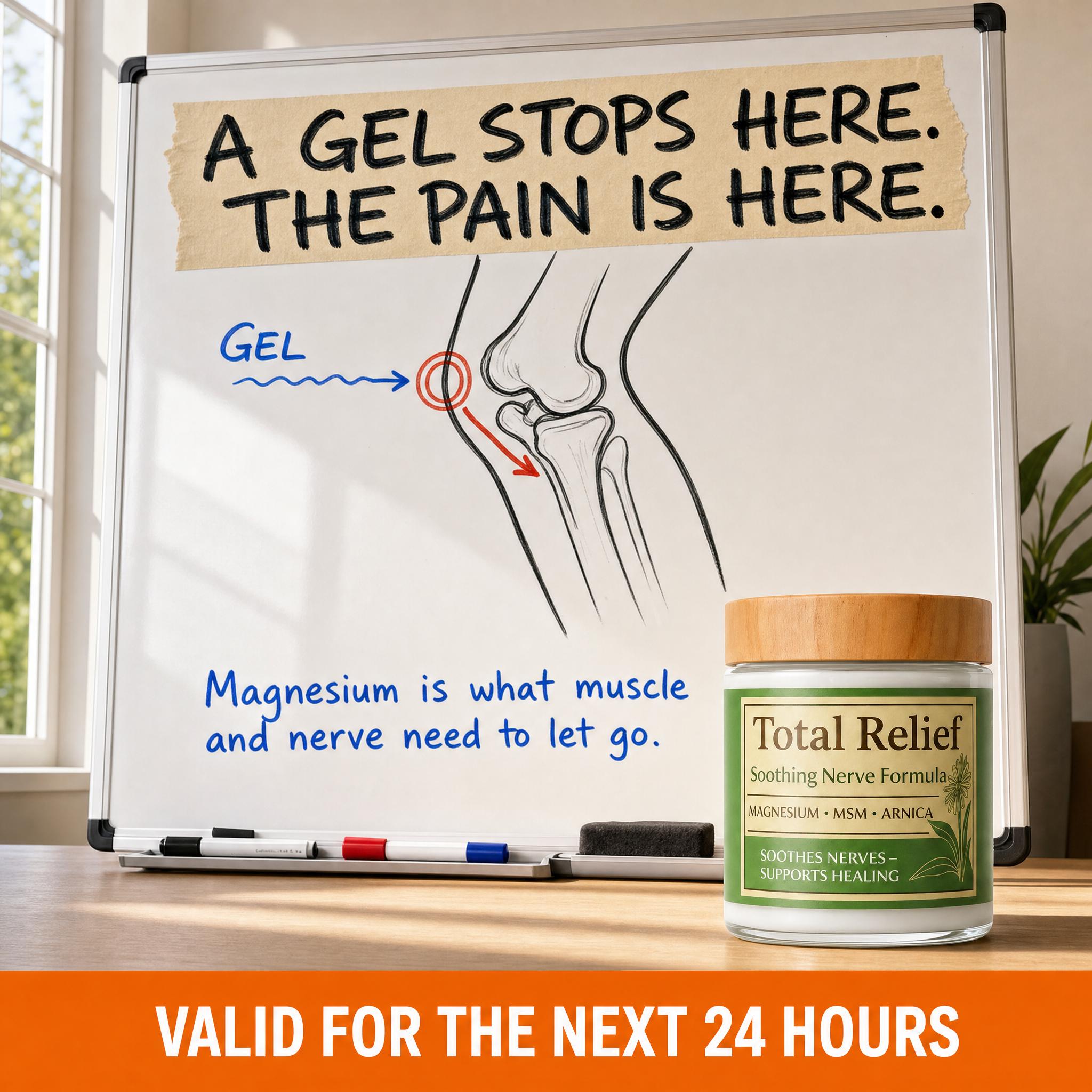 Nerve Pain Support Circle Facebook ad