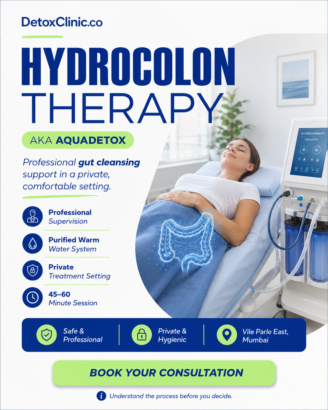 DetoxClinic.co Facebook ad: Understand Aquadetox Before You Book