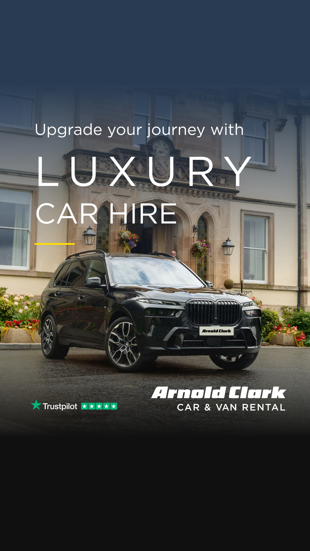 Arnold Clark Car & Van Rental Facebook ad