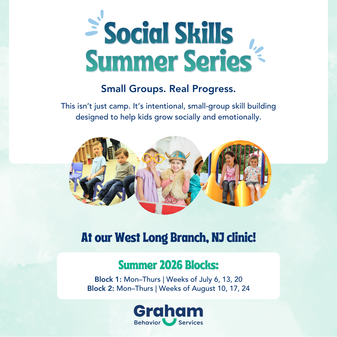 Graham Behavior Services Facebook ad: Does your child struggle with waiting, turn-taking, or…