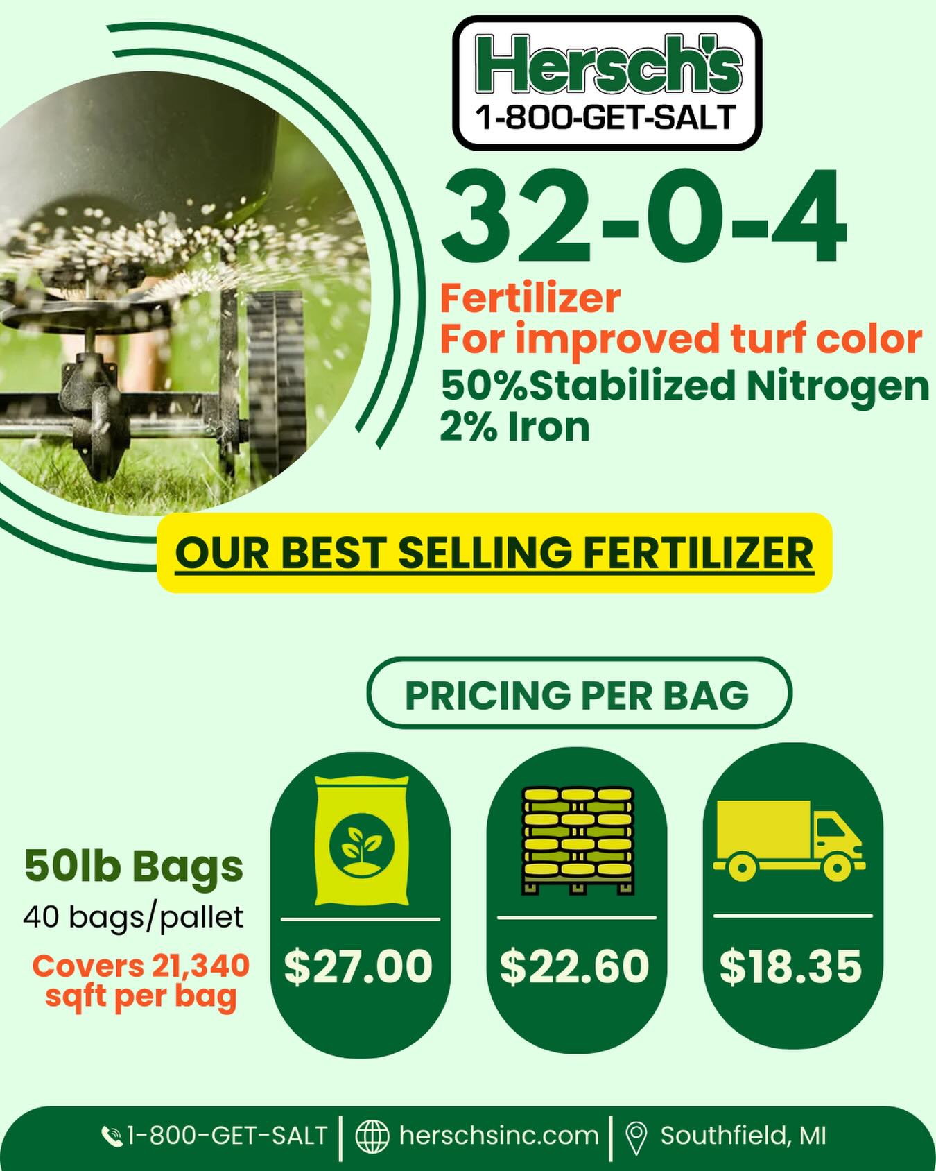 Hersch's Facebook ad