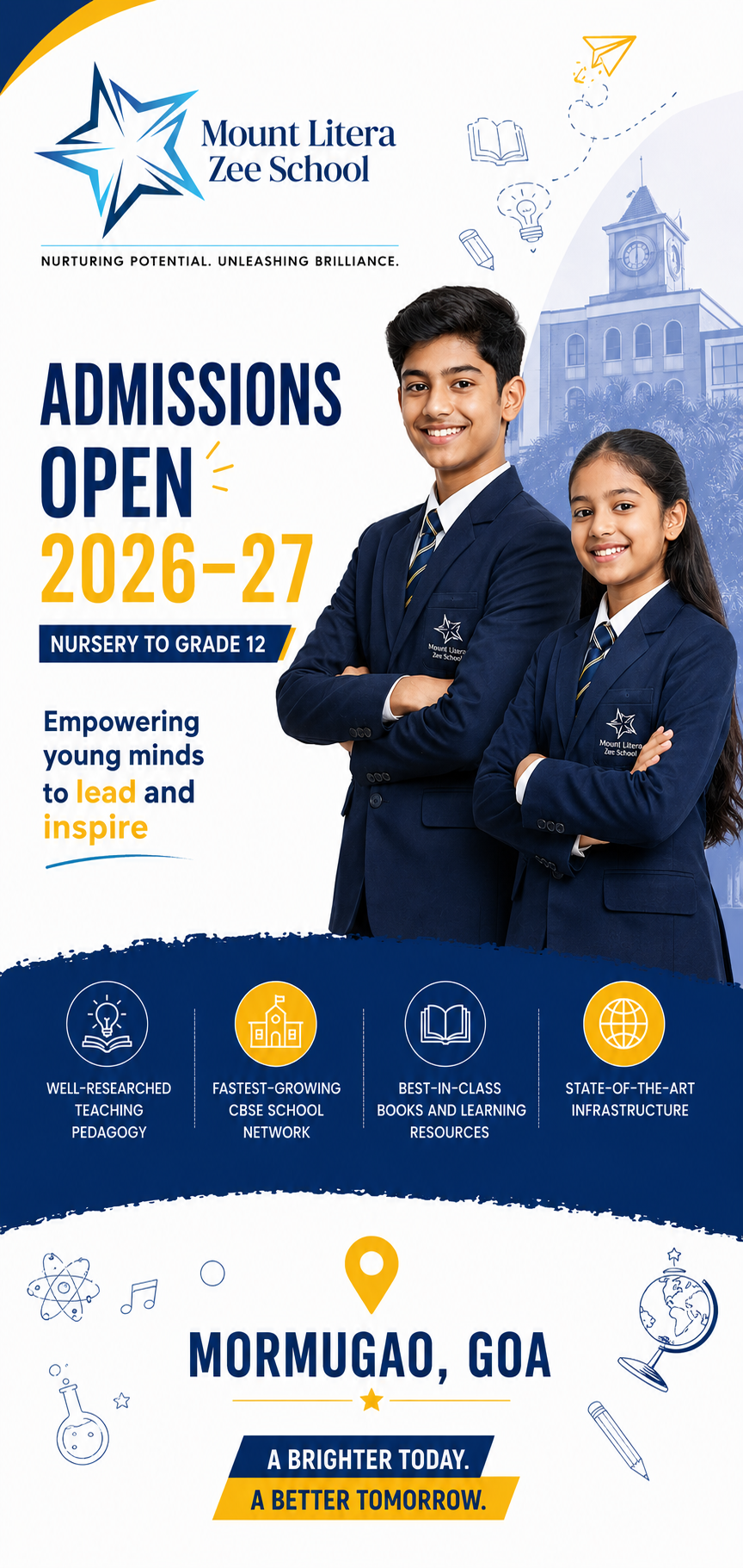 Mount Litera Zee School Facebook ad