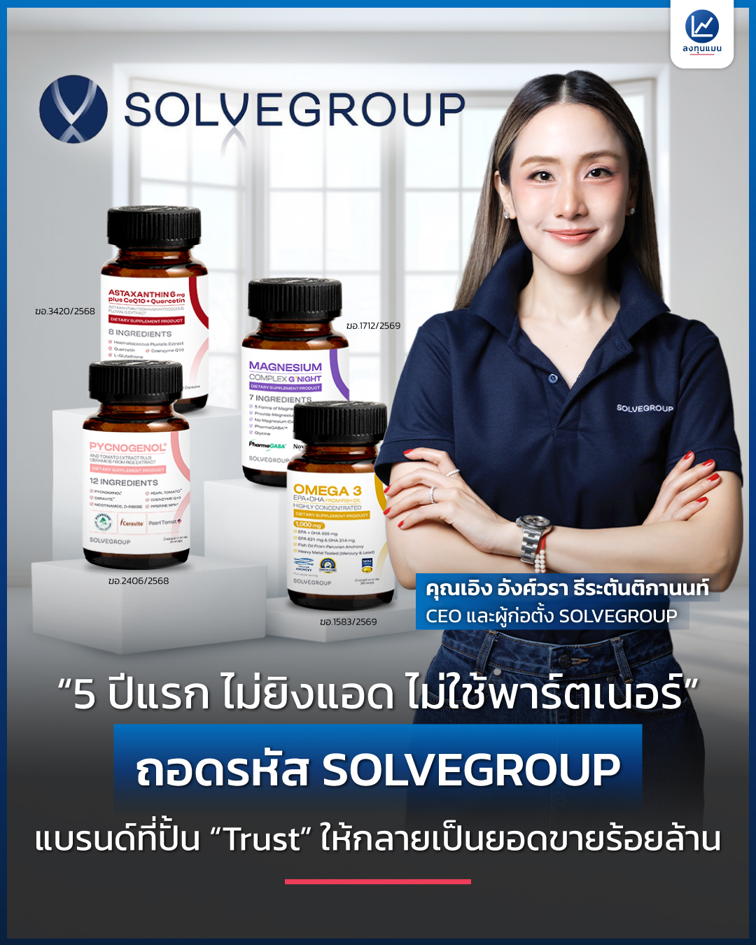 ลงทุนแมน Facebook ad