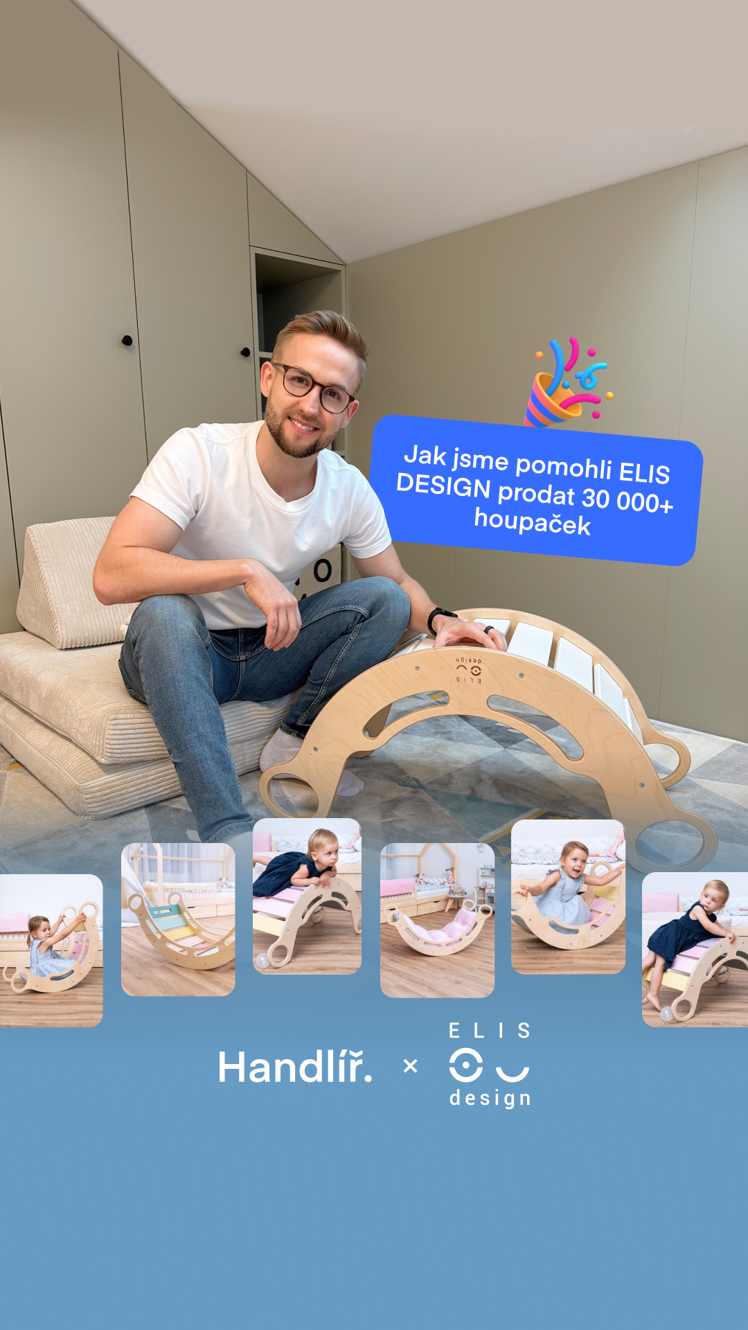 Handlíř. Facebook ad
