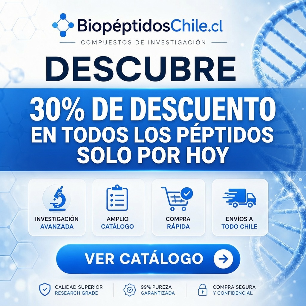 Bio Péptidos Facebook ad: 30% DE DESCUENTO