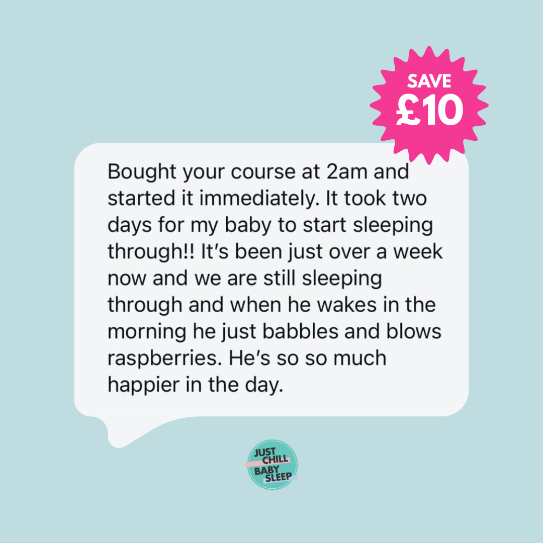 Just Chill Baby Sleep Facebook ad