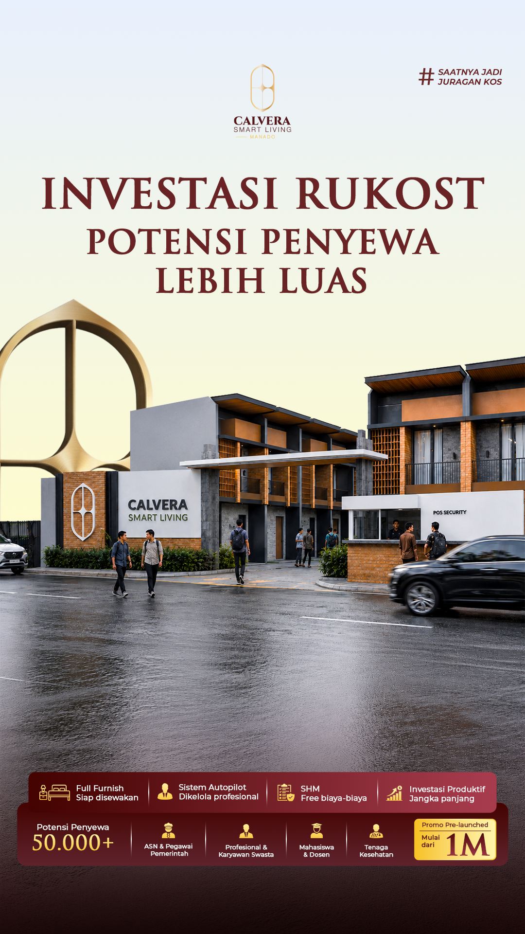 Calvera Smartliving Manado Facebook ad