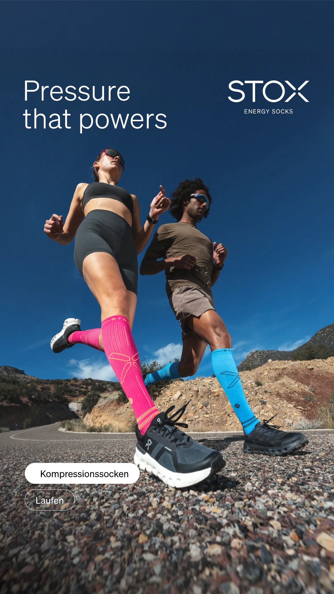 STOX Energy Socks Facebook ad