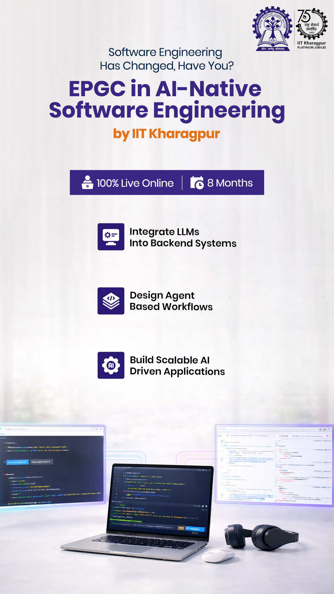 IIT KGP Online Facebook ad