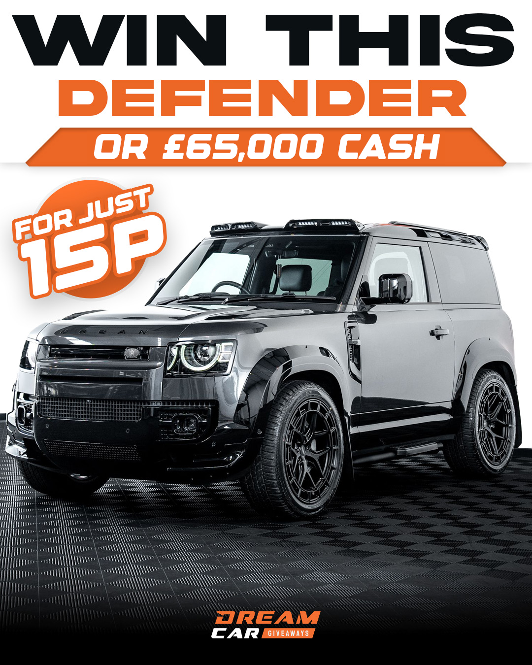 Dream Car Giveaways Facebook ad