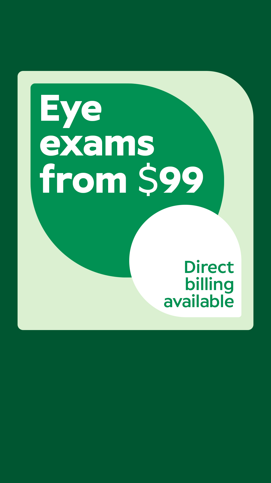 Specsavers Canada Facebook ad