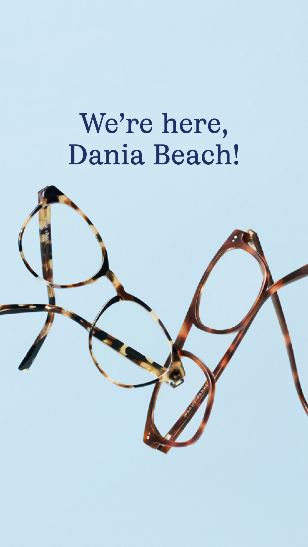 Warby Parker Facebook ad
