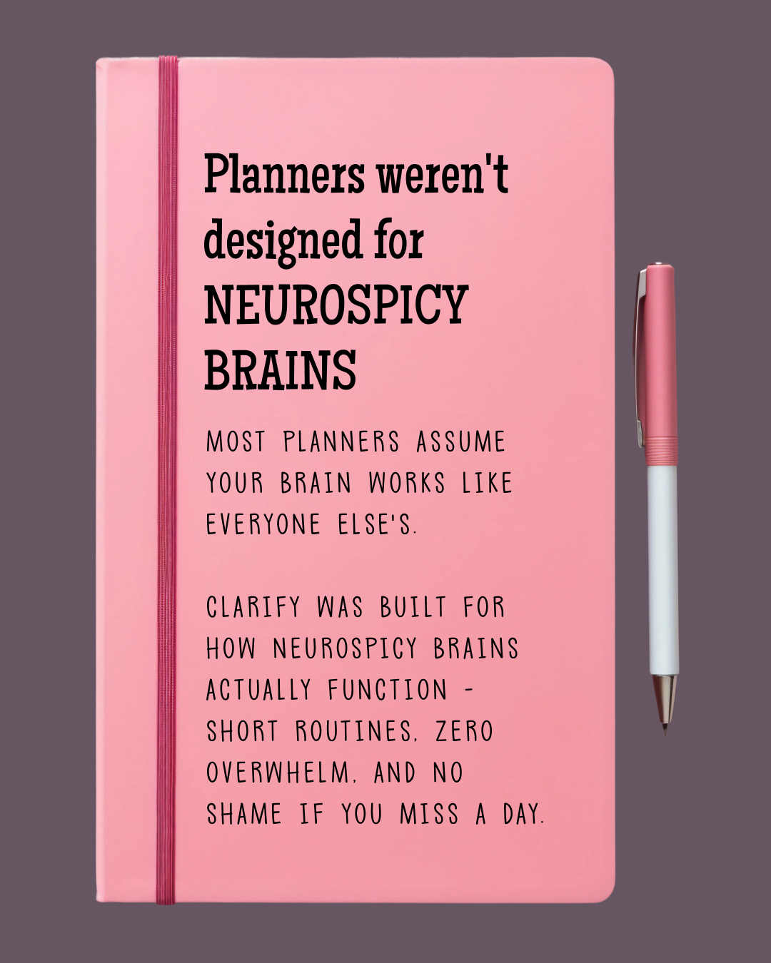 Clarify - Your Focus Keeper Facebook ad