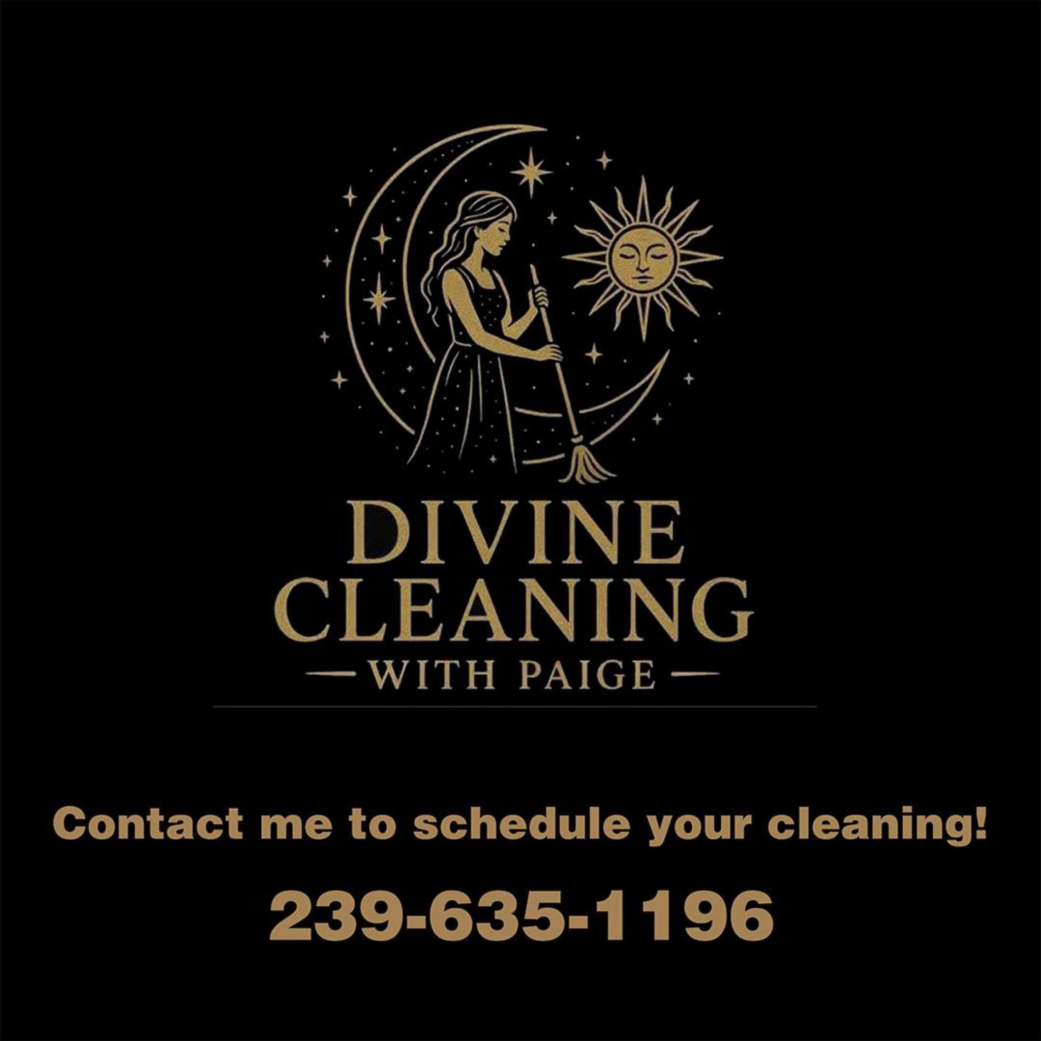 Divine Cleaning With Paige Facebook ad